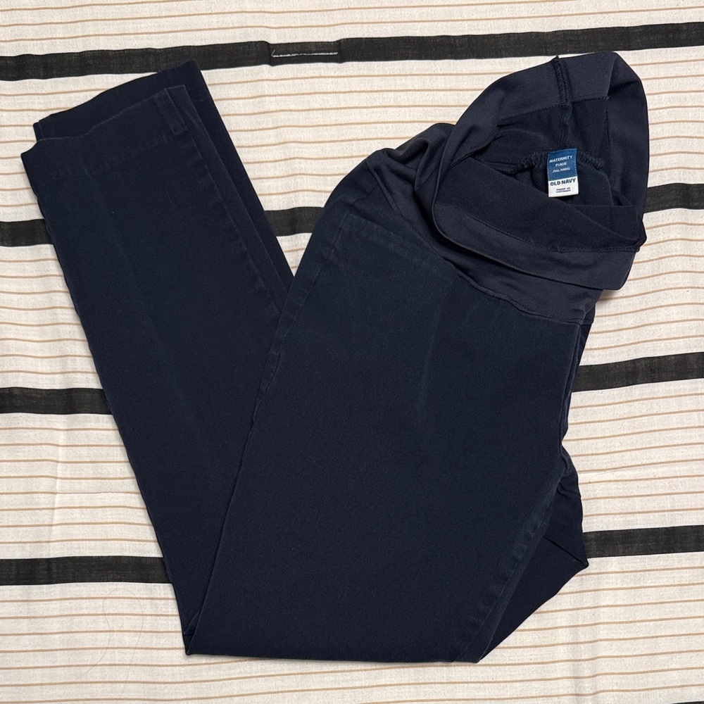 Old Navy Women's Dark Blue Cropped Pants